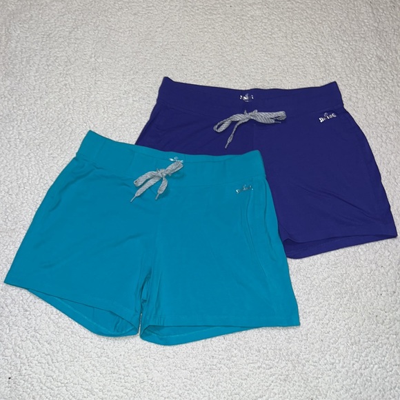 Spalding Pants - Spalding Teal & Purple Shorts Bundle